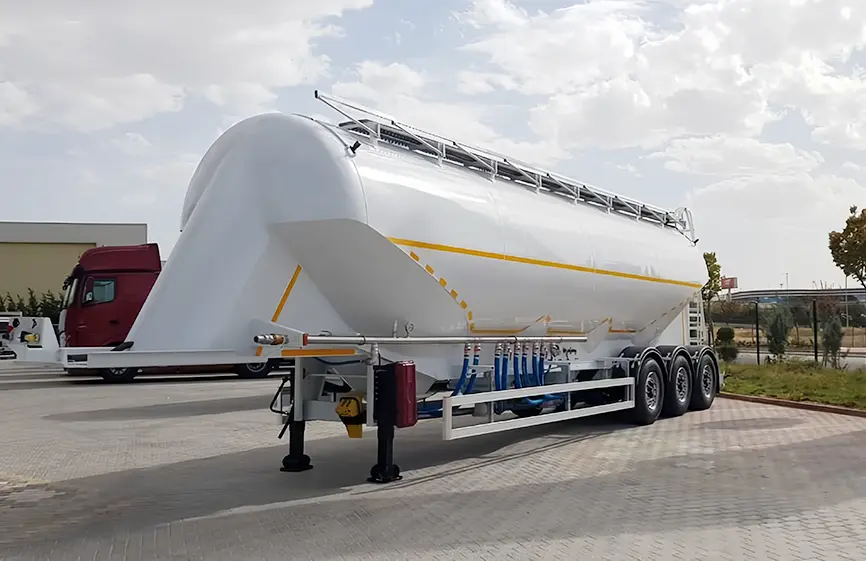 Shacman Flour Bulker Semi Trailer-5
