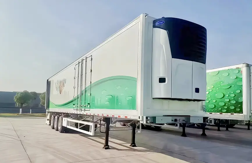Shacman Refrigerated Semi Trailer-1